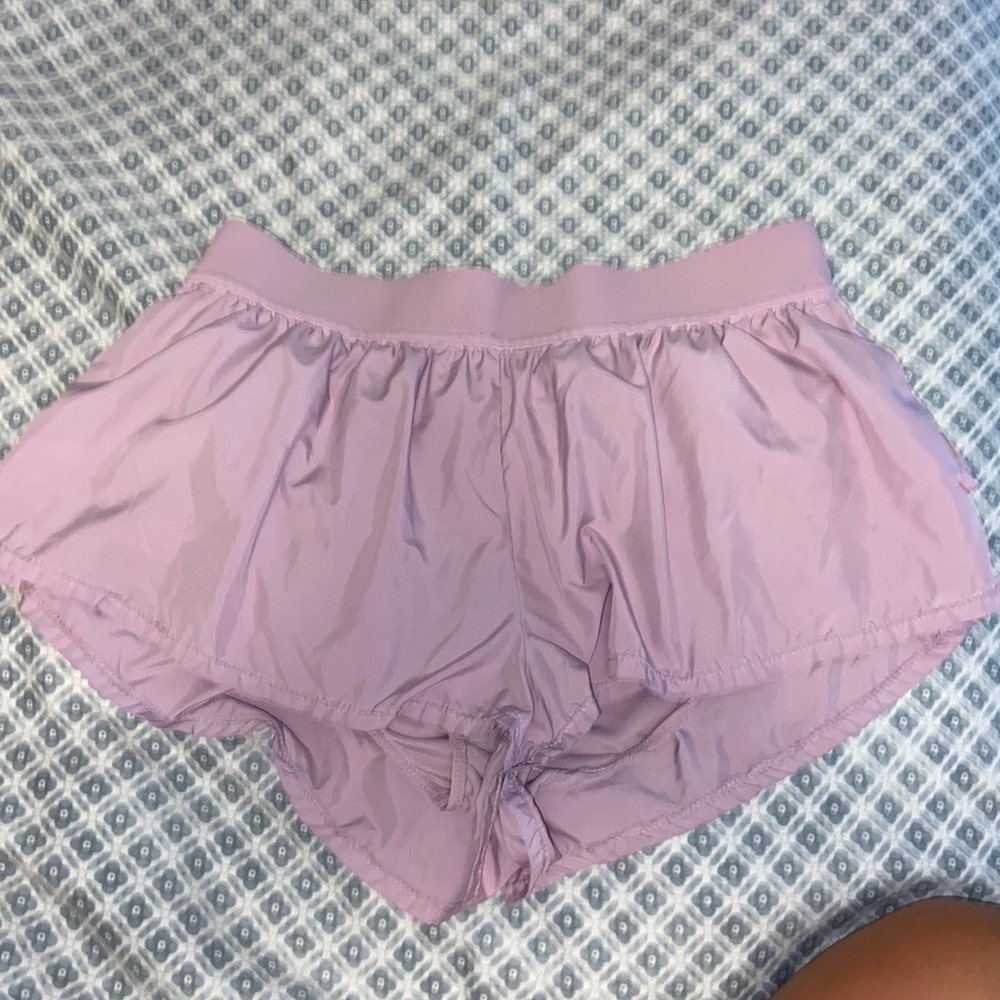 Pink free people shorts size small